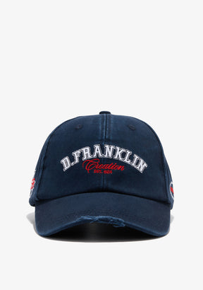 Varsity Washed Cap Navy