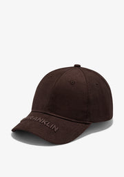 Basic Cord Cap Dark Brown