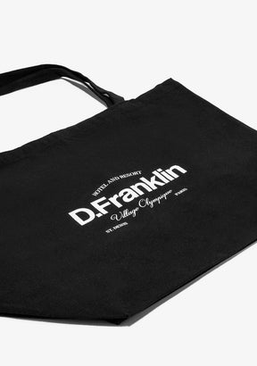 Paris St.Denis Tote Bag Black