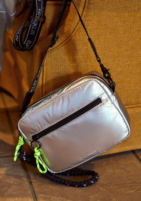 Bomb Crossbody Bag Silver