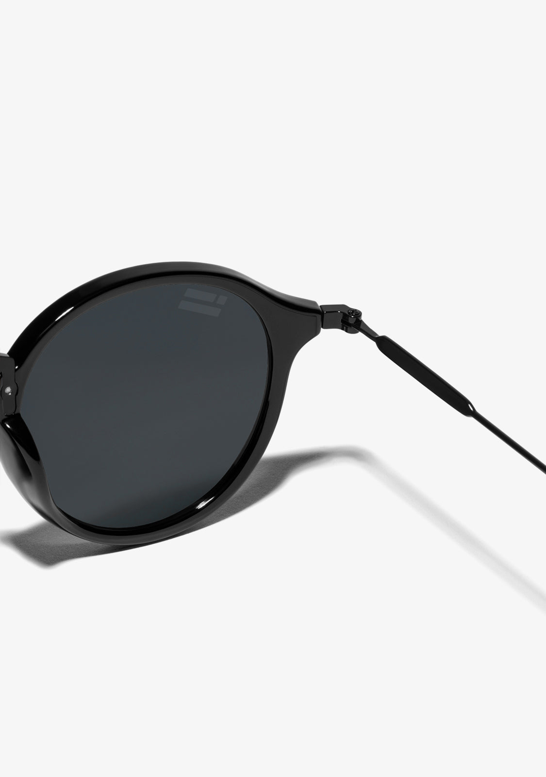 Round Sunglasses Retro Roller TR90 Green Tort | D.Franklin®