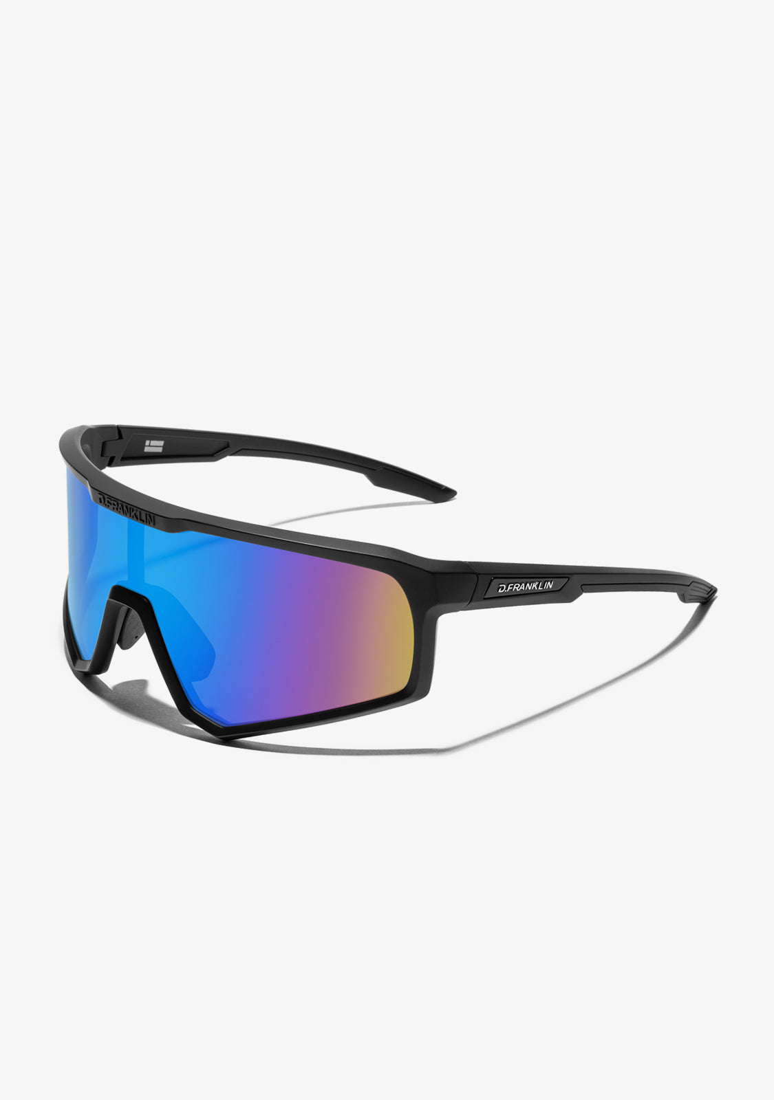 Hurricane Sports Sunglasses Black / Blue | D.Franklin®