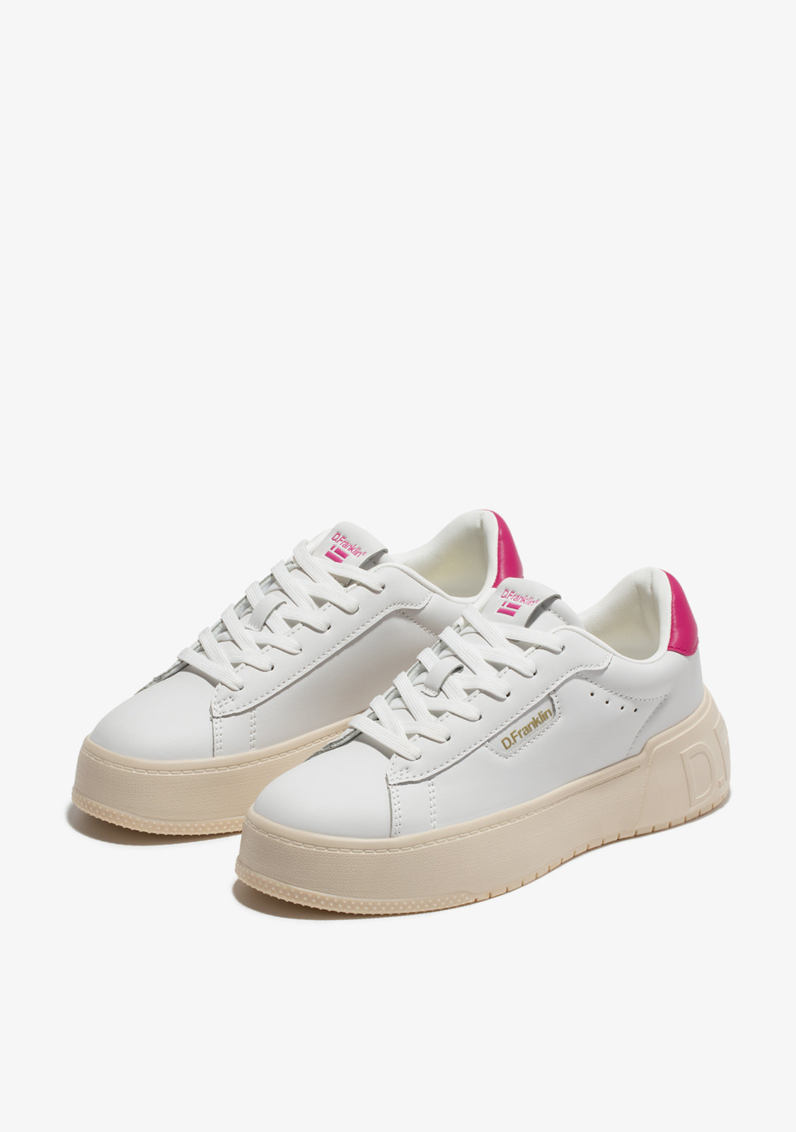 Court Tennis White / Fuchsia