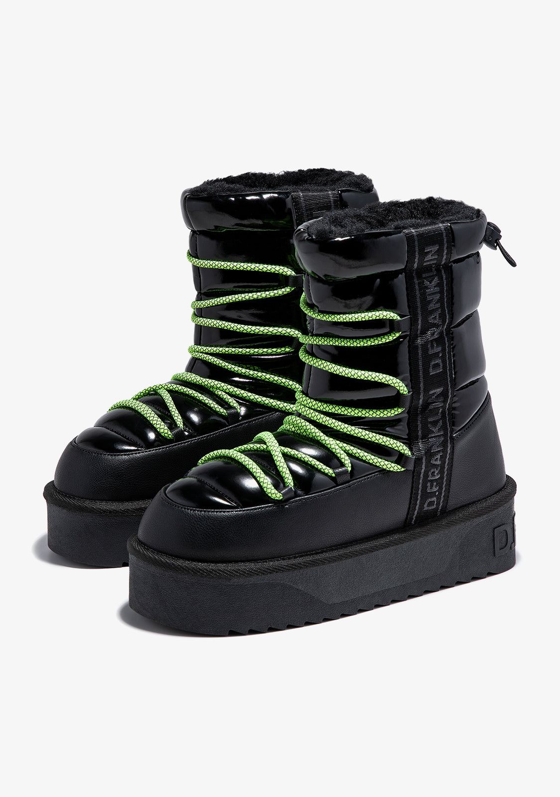 D FRANKLIN ZAPATOS / BOOTS / NORDIC Nordic V.2 Shiny Bomb Black