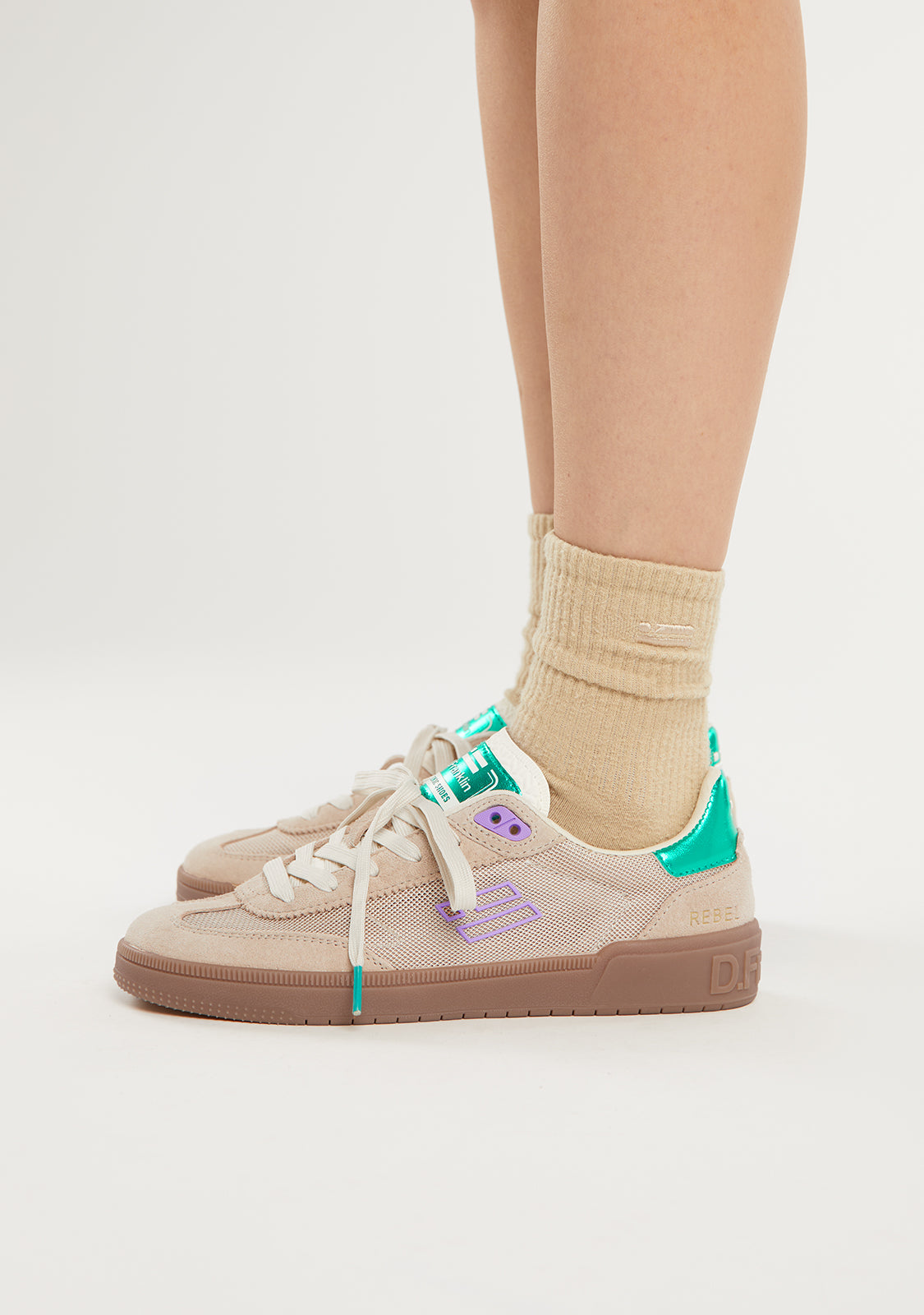 Rebel Mesh Flag Beige