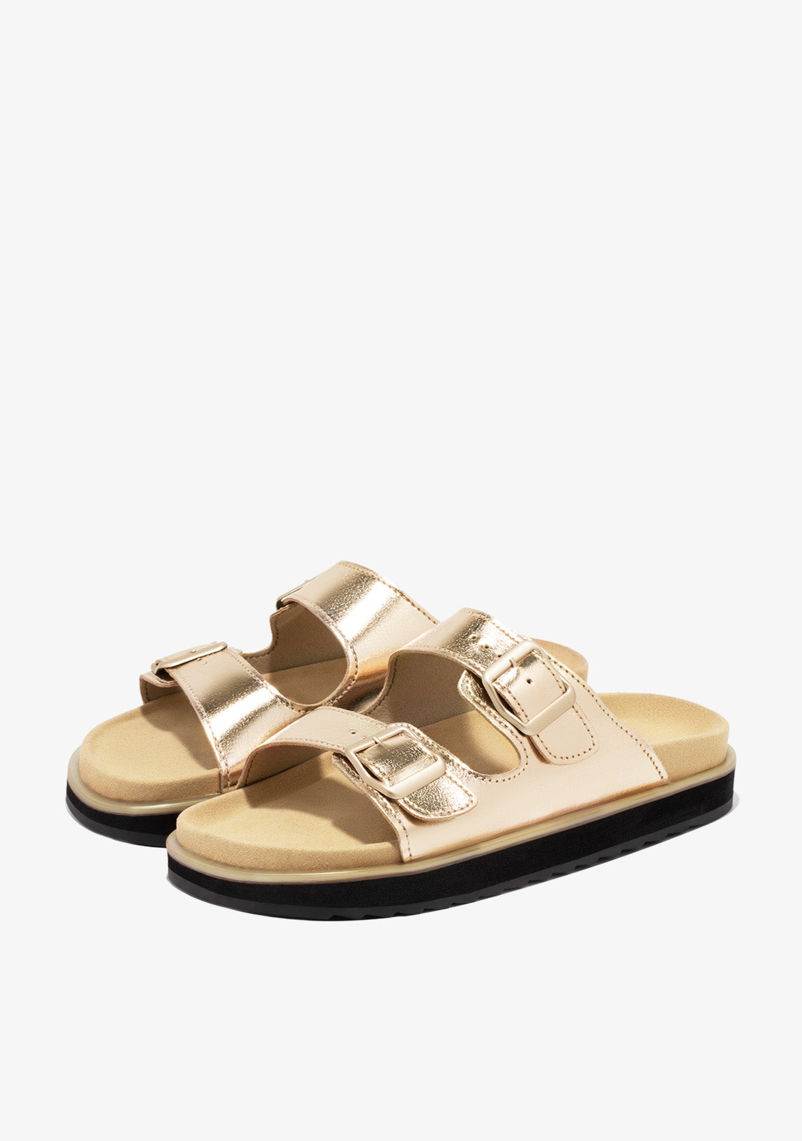 Nordic Sandal Buckle Gold