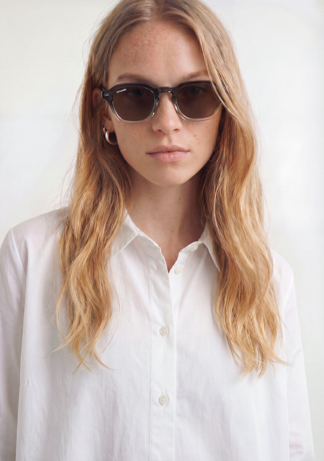 【DK.GRAY】スクエア サングラス square wide 2 sunglasses / スクエア ワイド サングラス（サングラス