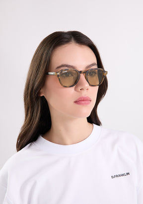 Ultra Light S Square Matte Tort / Photochromic Brown