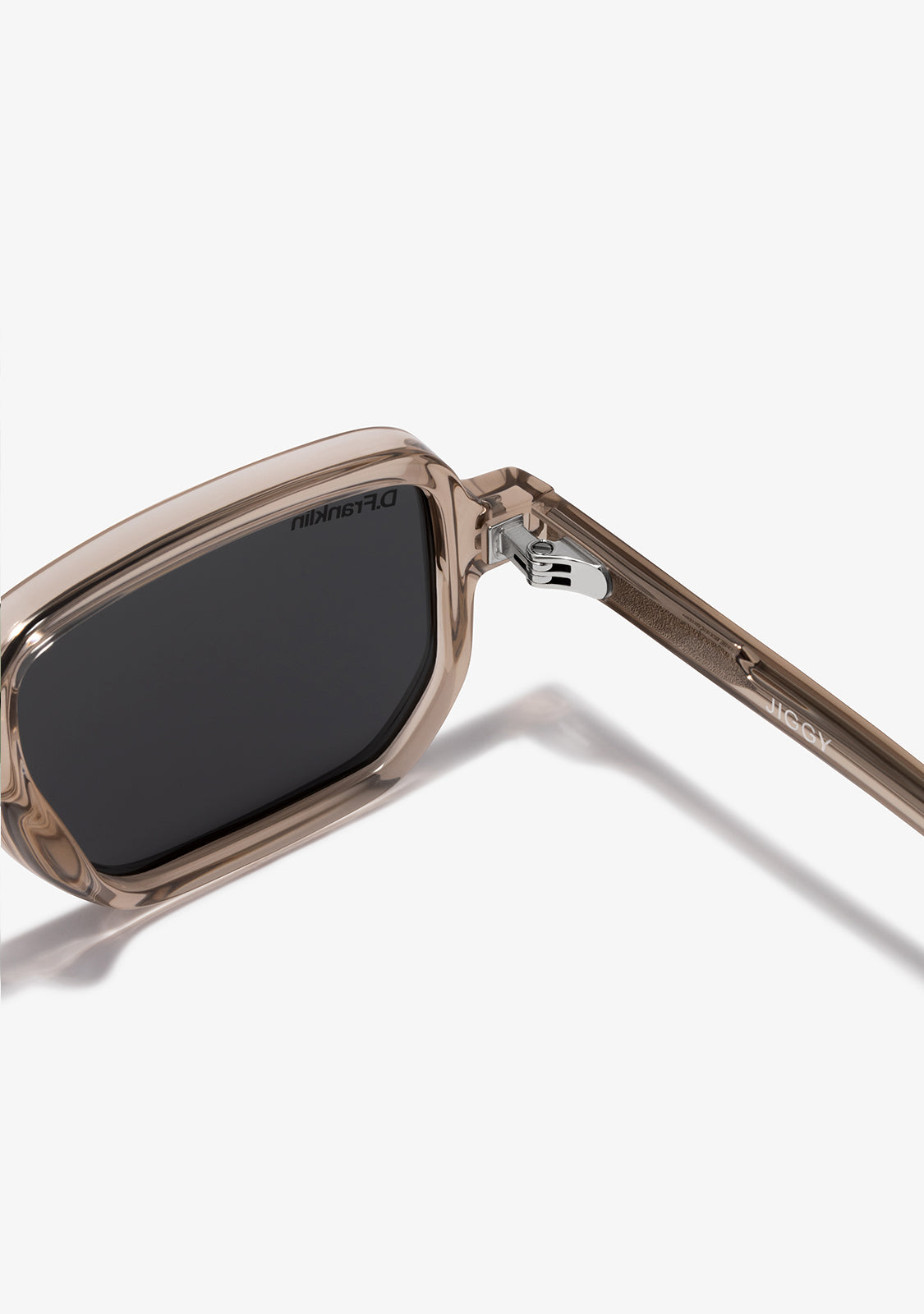 D.Franklin サングラス JIGGYCRYSTALGREEN SMOKE Jiggy Transparent / Smoke