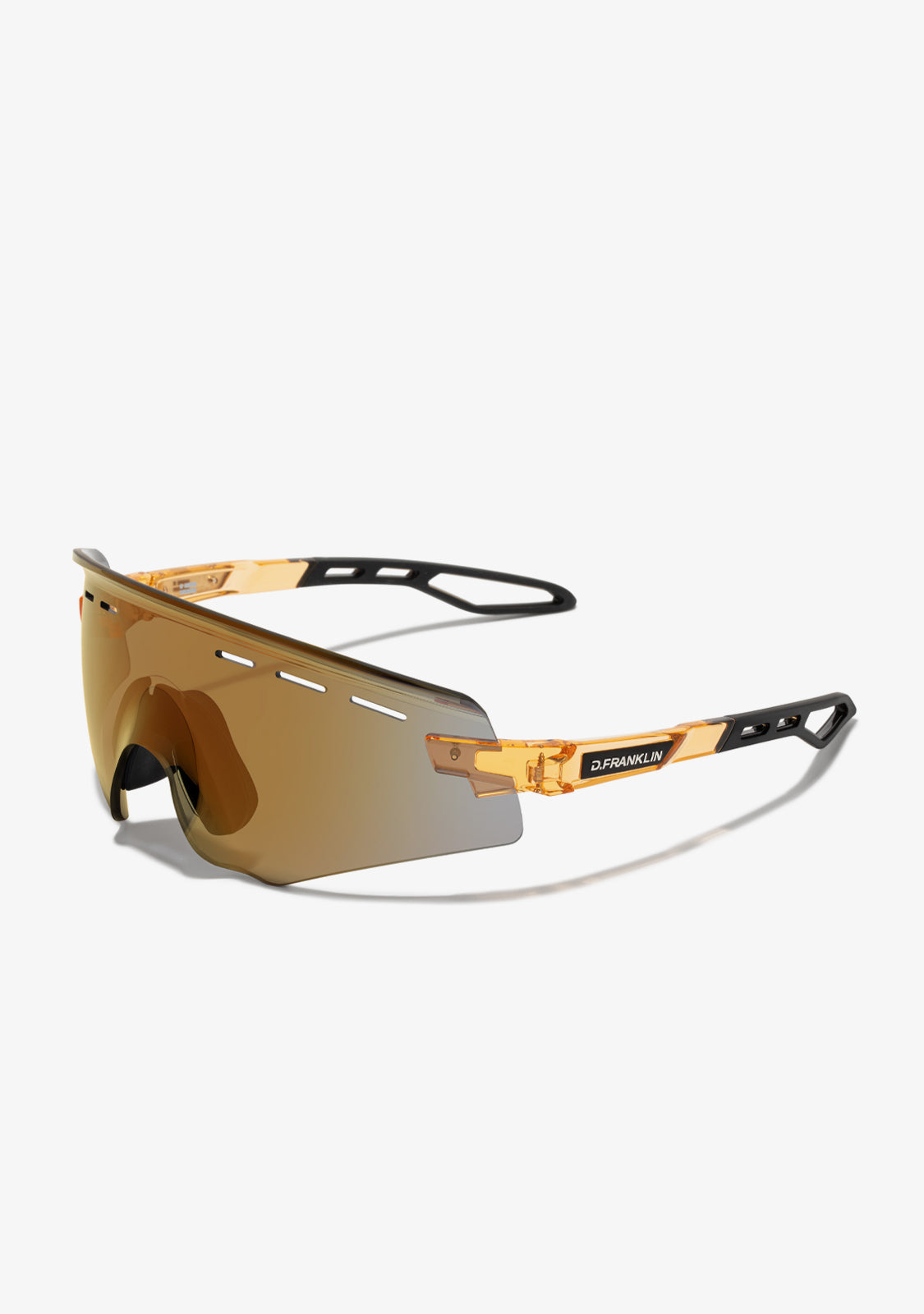 Thunder Rimless Orange / Gold Revo