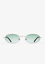 Smith Oval Silver / Gradient Green