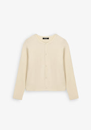 Butter Yellow Fine Knit Cardigan