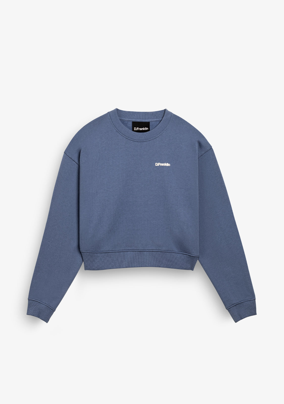 Eternity Crop Sweatshirt Blue