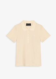 Rib Polo Top Butter