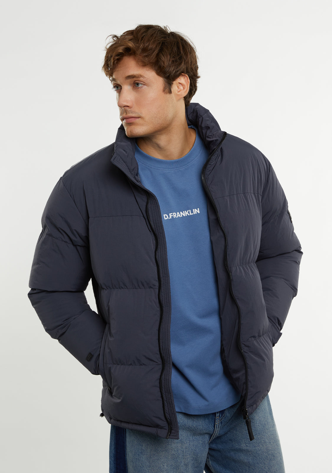 Puffer Jacket Navy Puffer Jacket Navy