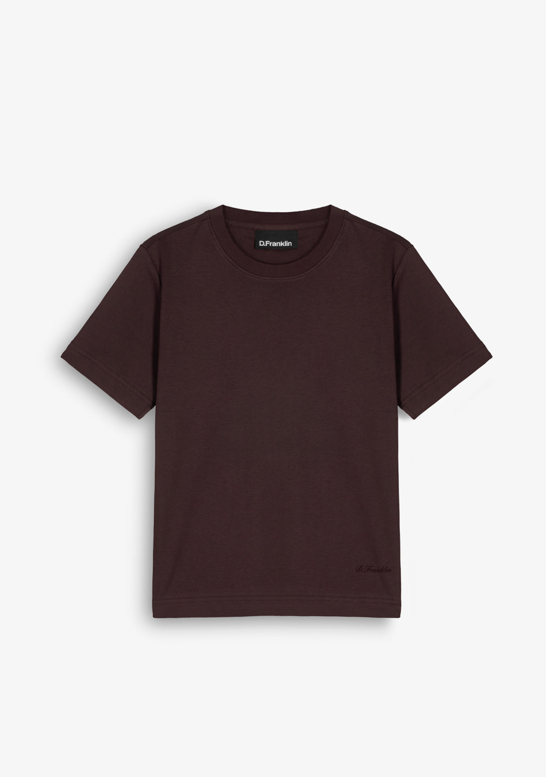 Basic Woman Brown T-Shirt