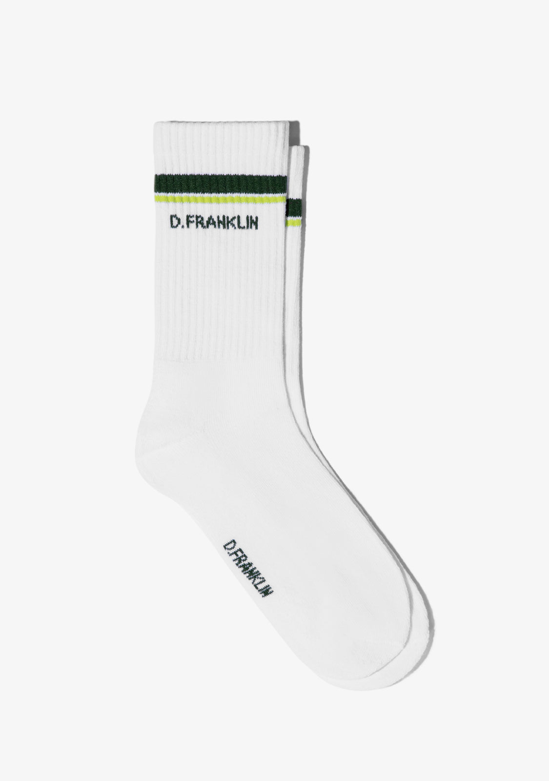 Gorpcore 2 Stripes Socks White