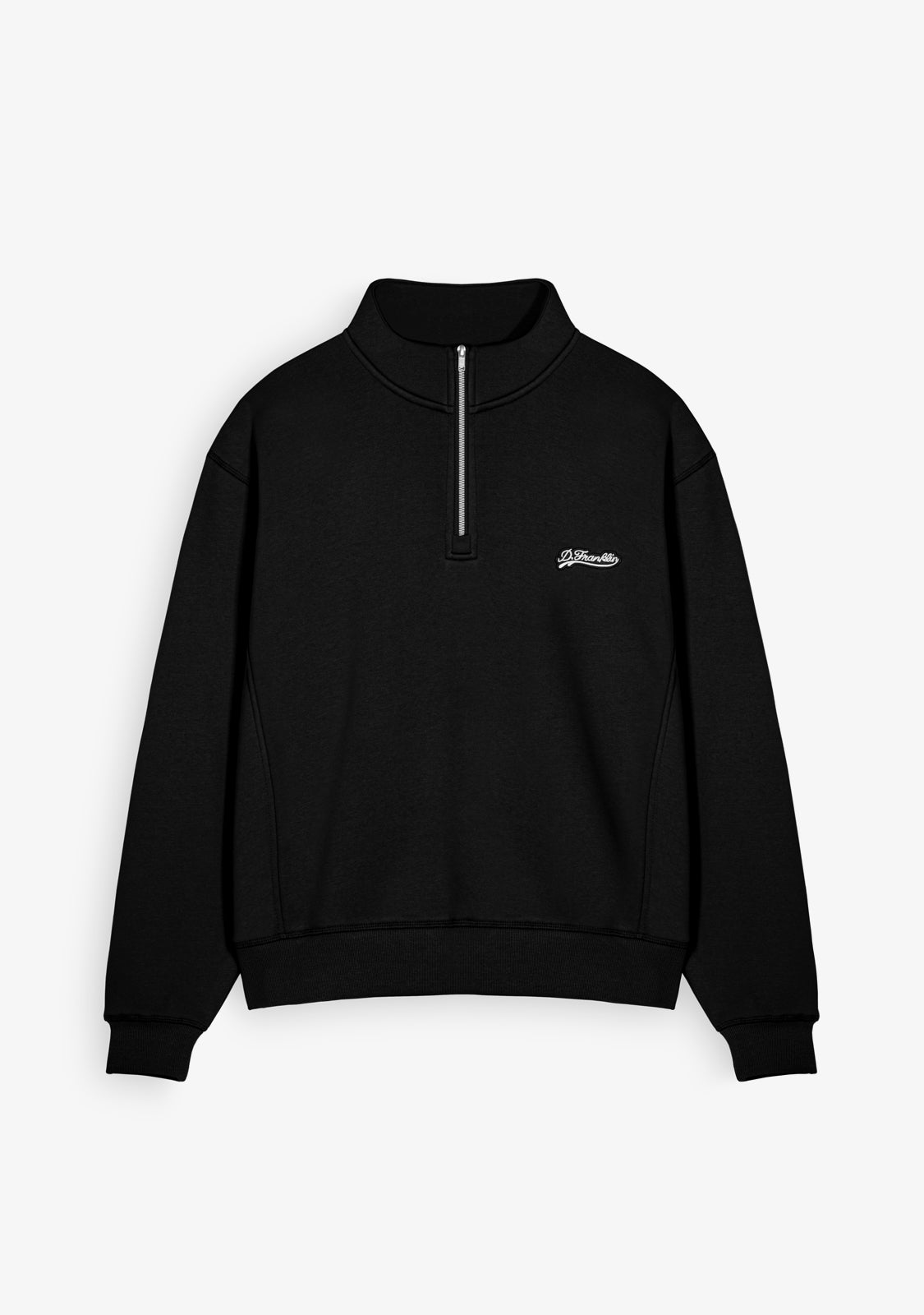 Hal-Zip Black Sweatshirt