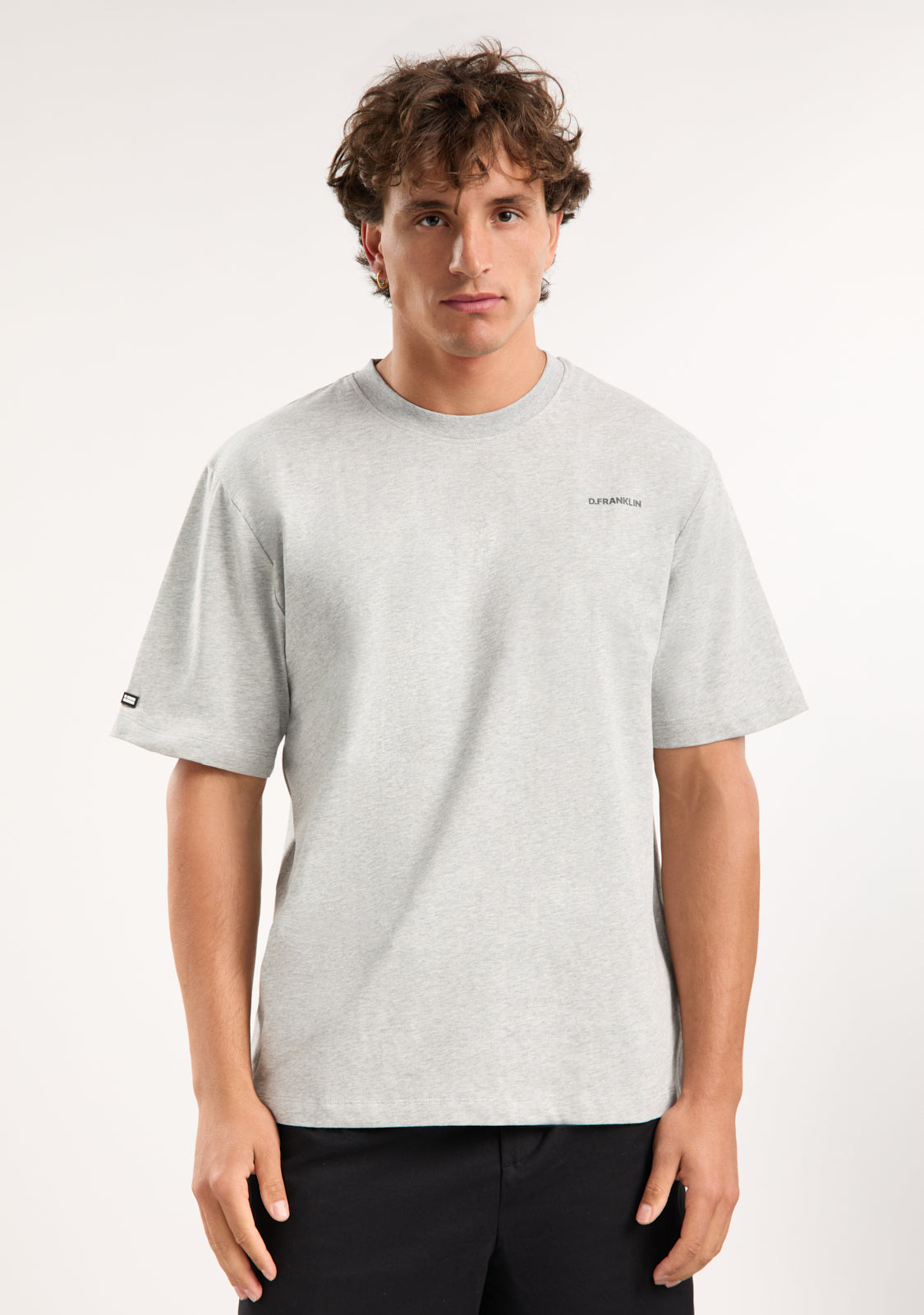 Origins T-Shirt Grey Melange / Anthracite