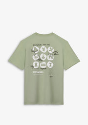 Life Advices T-Shirt Olive Green