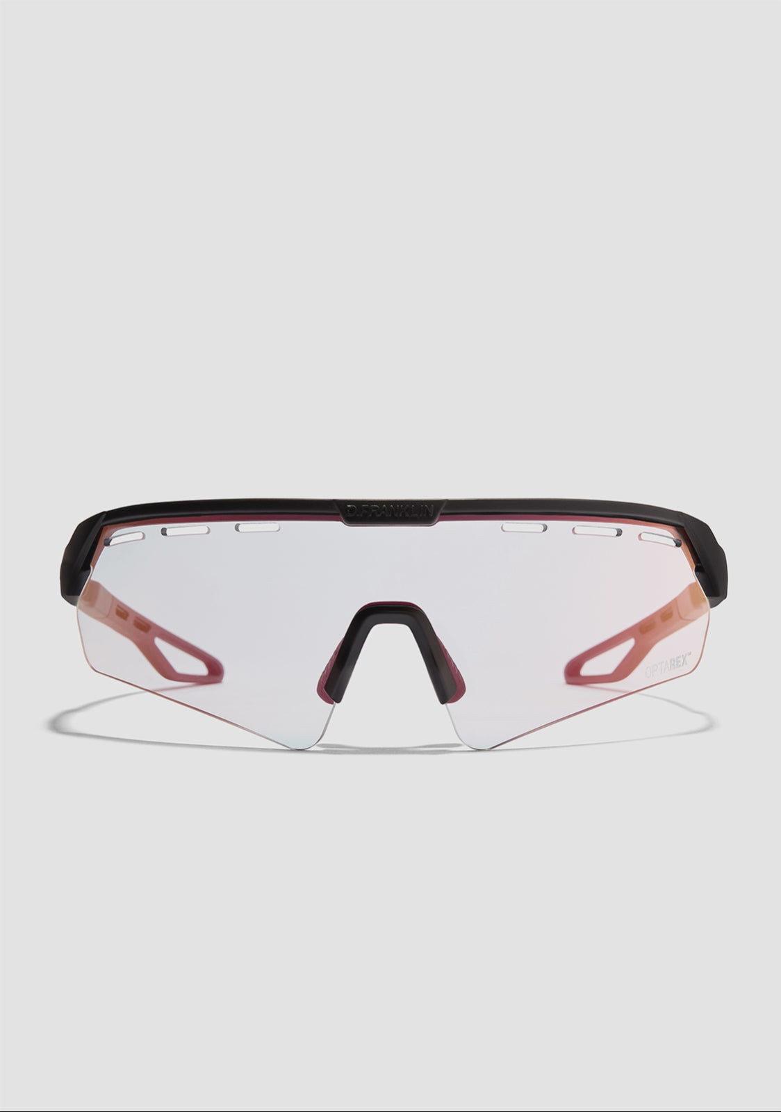Load video: Thunder Fifty Low Matte Black / Photochromic Mirror Red