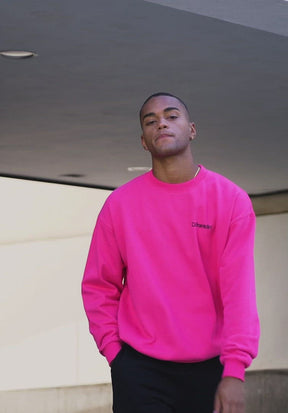 Sweatshirt Oversized D.Franklin Basic Pink