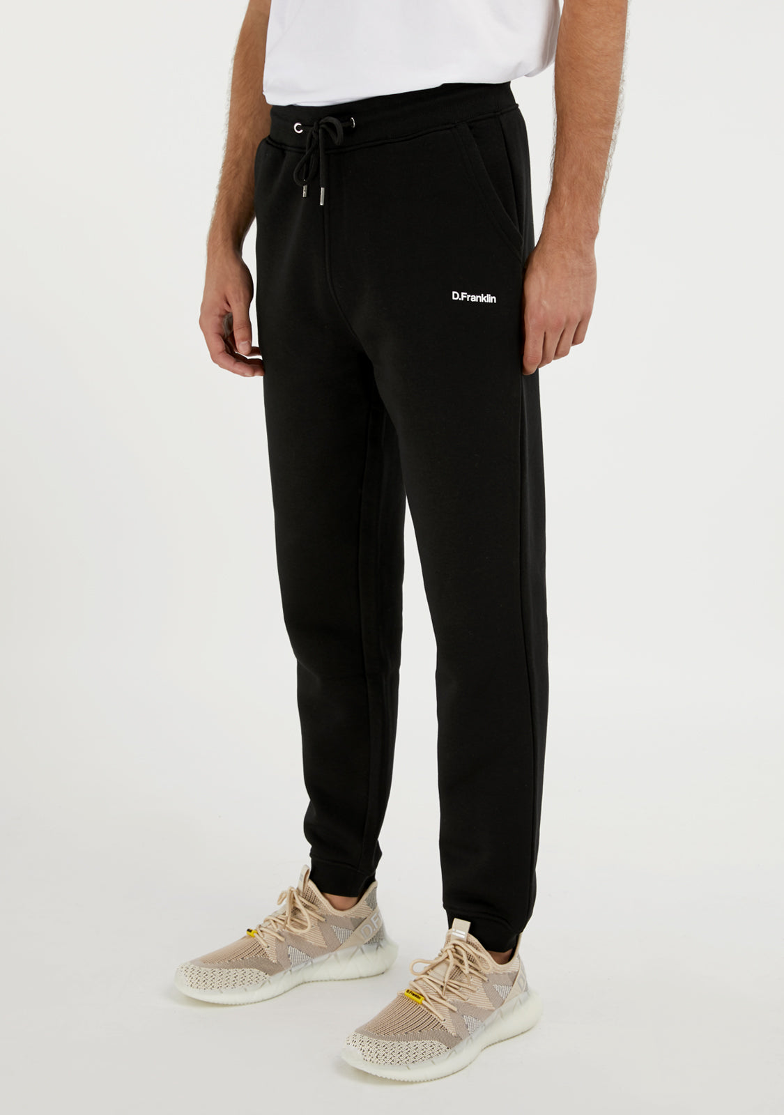 Logo Jogger Black / White