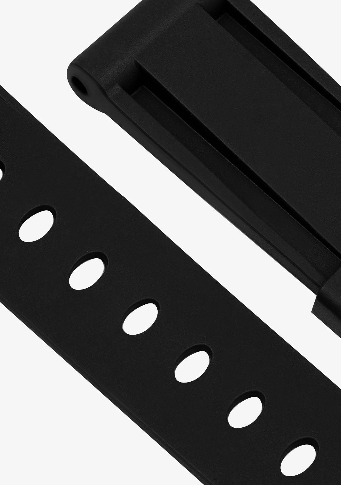 Silicone Band Solid Black