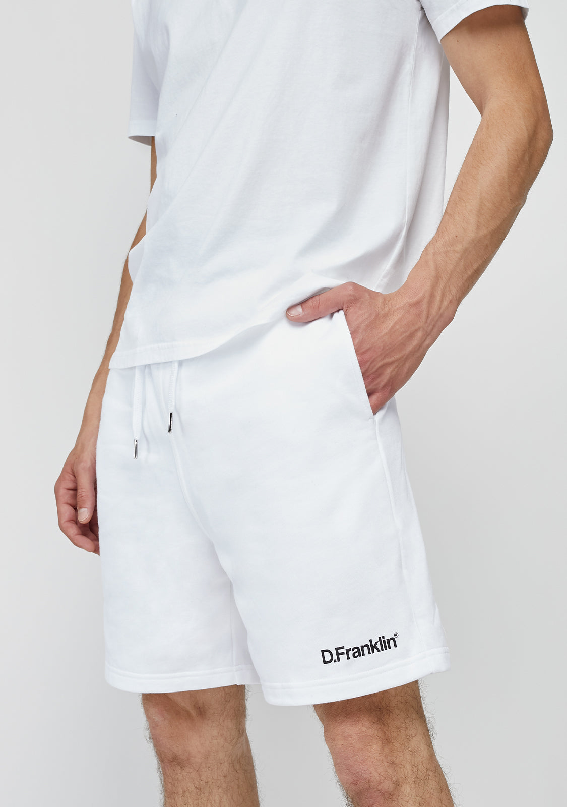 Basic Lounge Short White