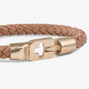 Bracelet Leather Gold