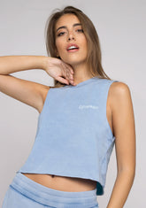 Crop Top D.Franklin Blue