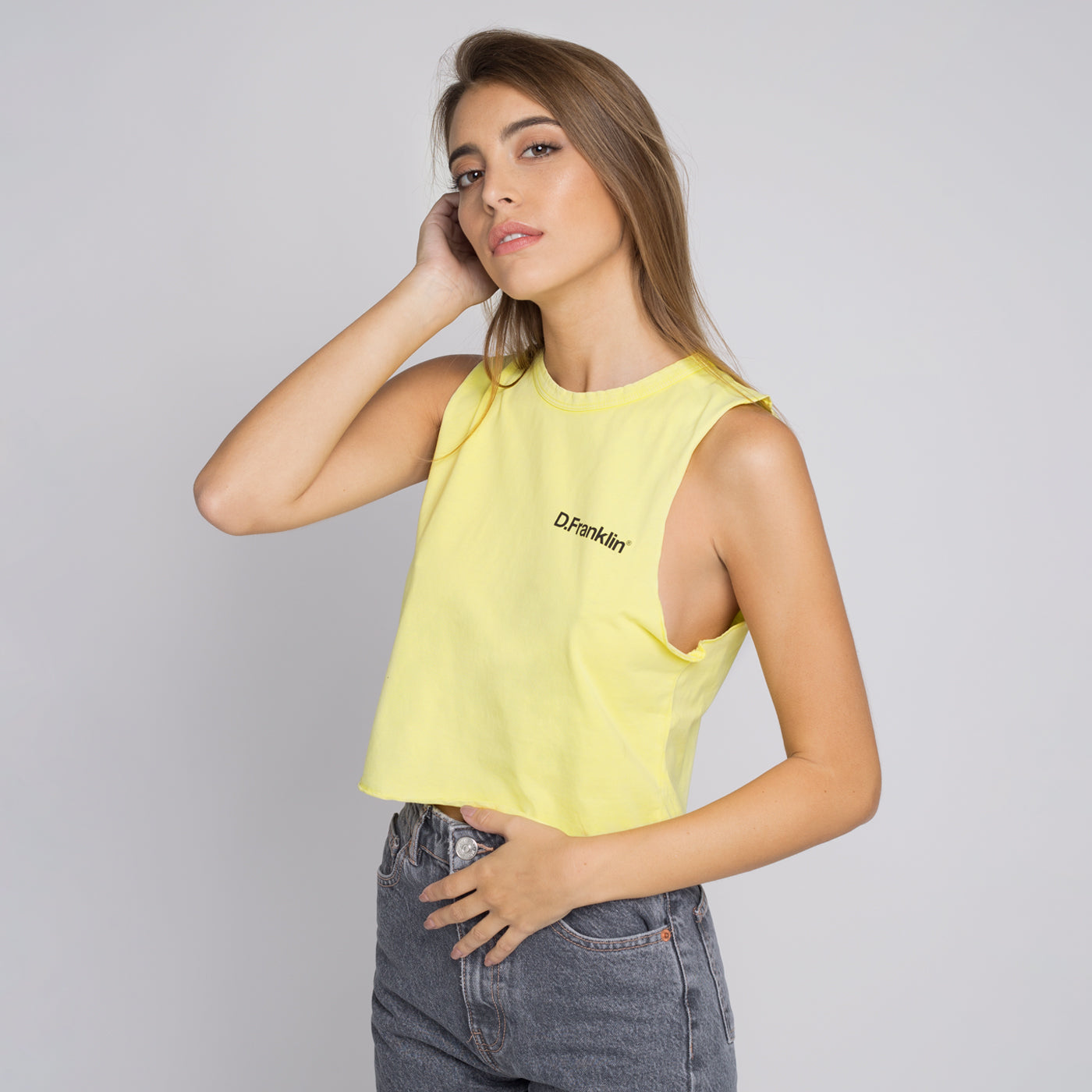 Crop Top D.Franklin Yellow