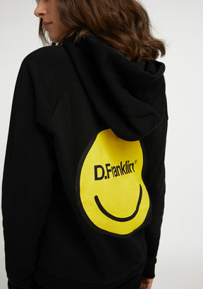 Hoodie Smiley Female Black