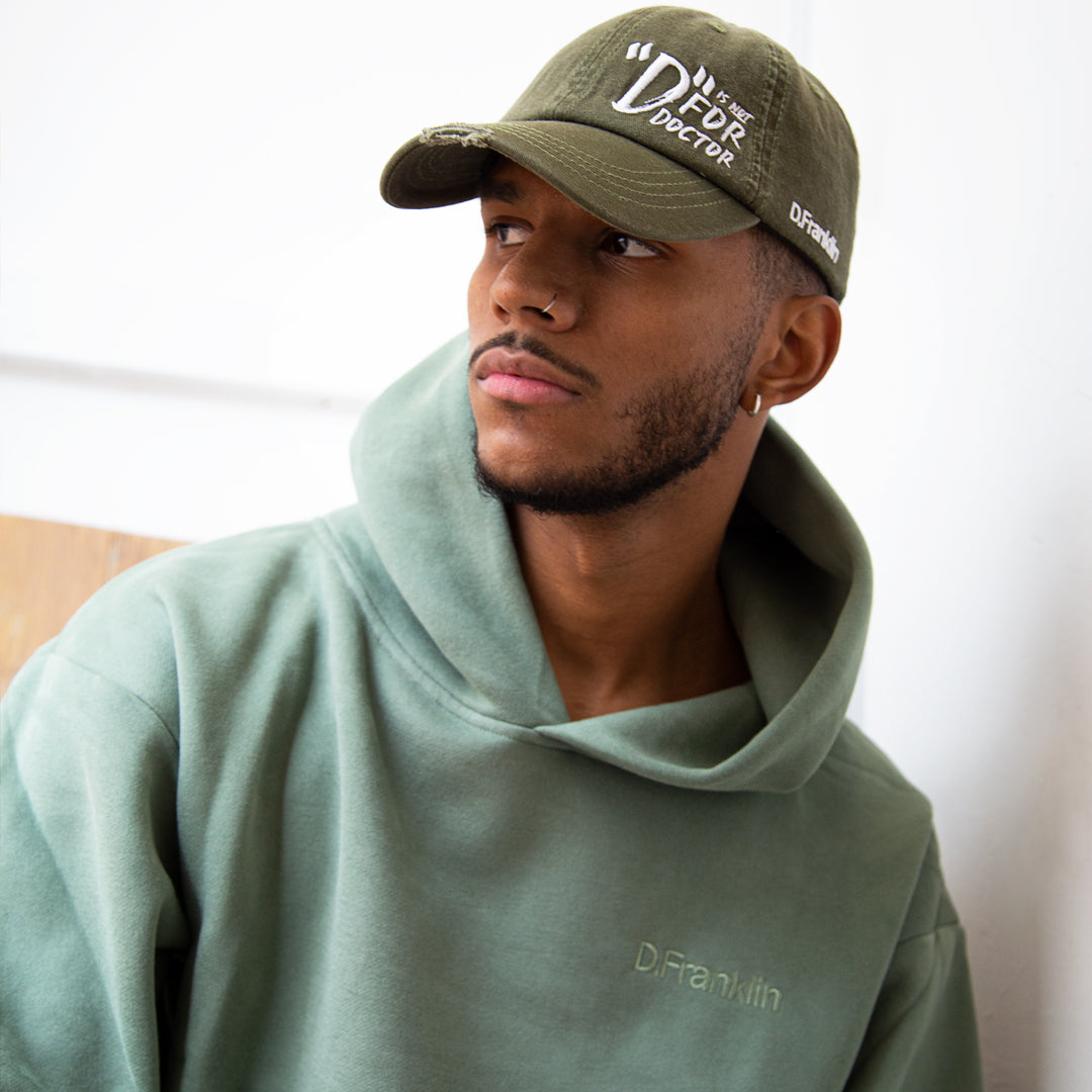 Hoodie Oversized D.Franklin Basic Khaki