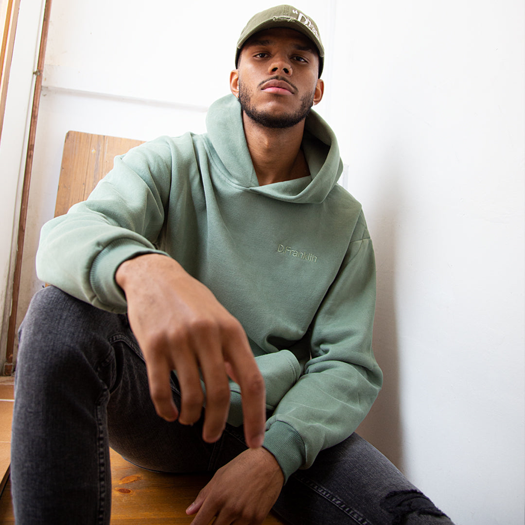 Hoodie Oversized D.Franklin Basic Khaki