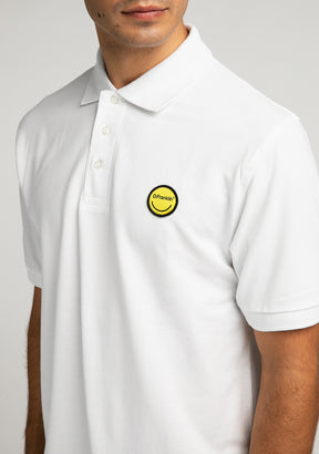 Polo Smiley White