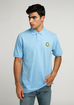 Polo Smiley Sky Blue