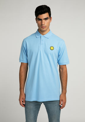 Polo Smiley Sky Blue