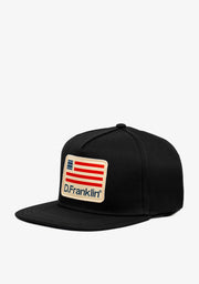 Usa Flag Snapback Black