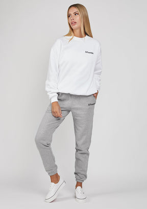 Sweatshirt Oversized Basic White