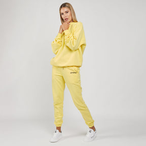 Sweatshirt Oversized Basic Yellow