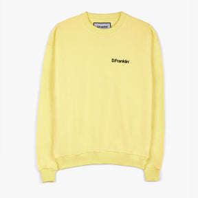 Sweatshirt Oversized Basic Yellow