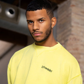 Sweatshirt Oversized D.Franklin Basic Yellow V1