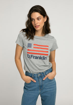 T-Shirt DF Flag Grey