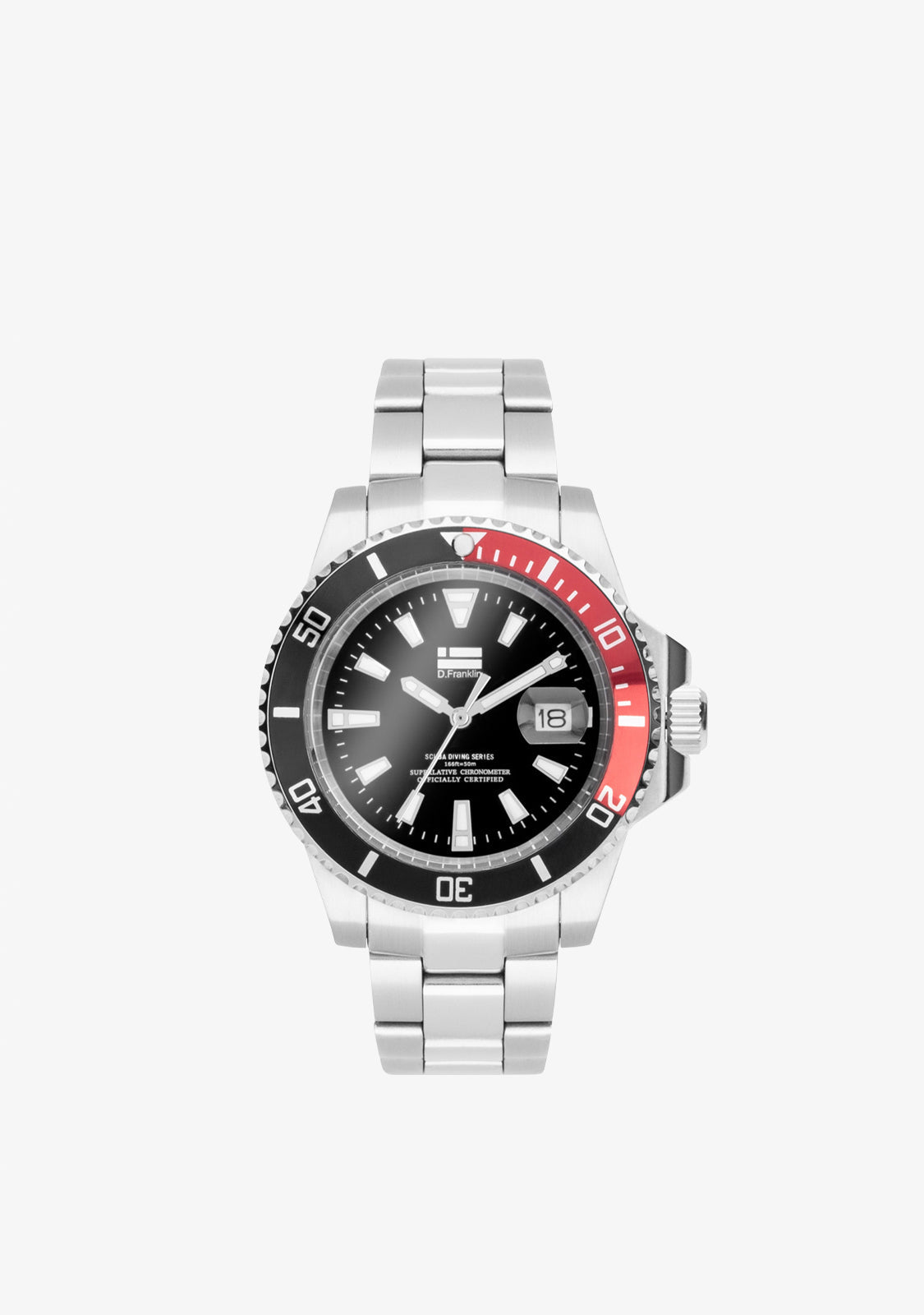 Scuba Diving Steel Black Red / Black