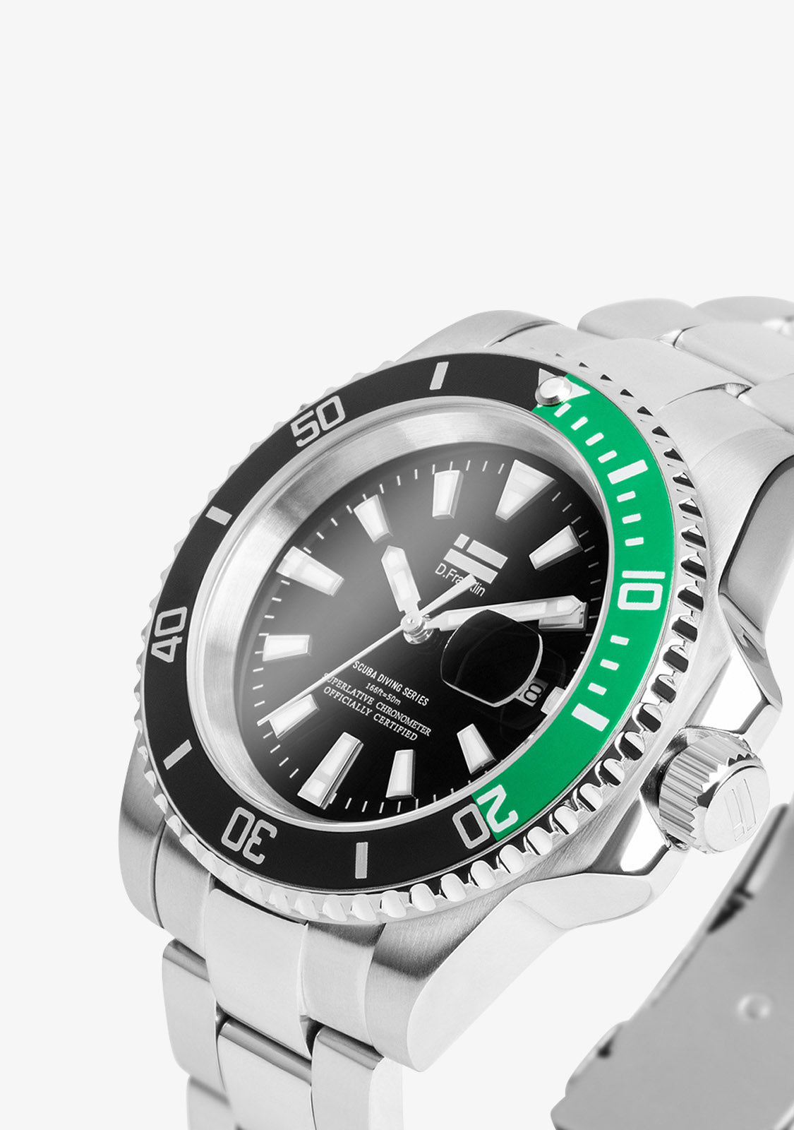 Scuba Diving Steel Black Green / Black