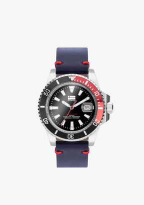 Scuba Diving Navy Black Red / Black