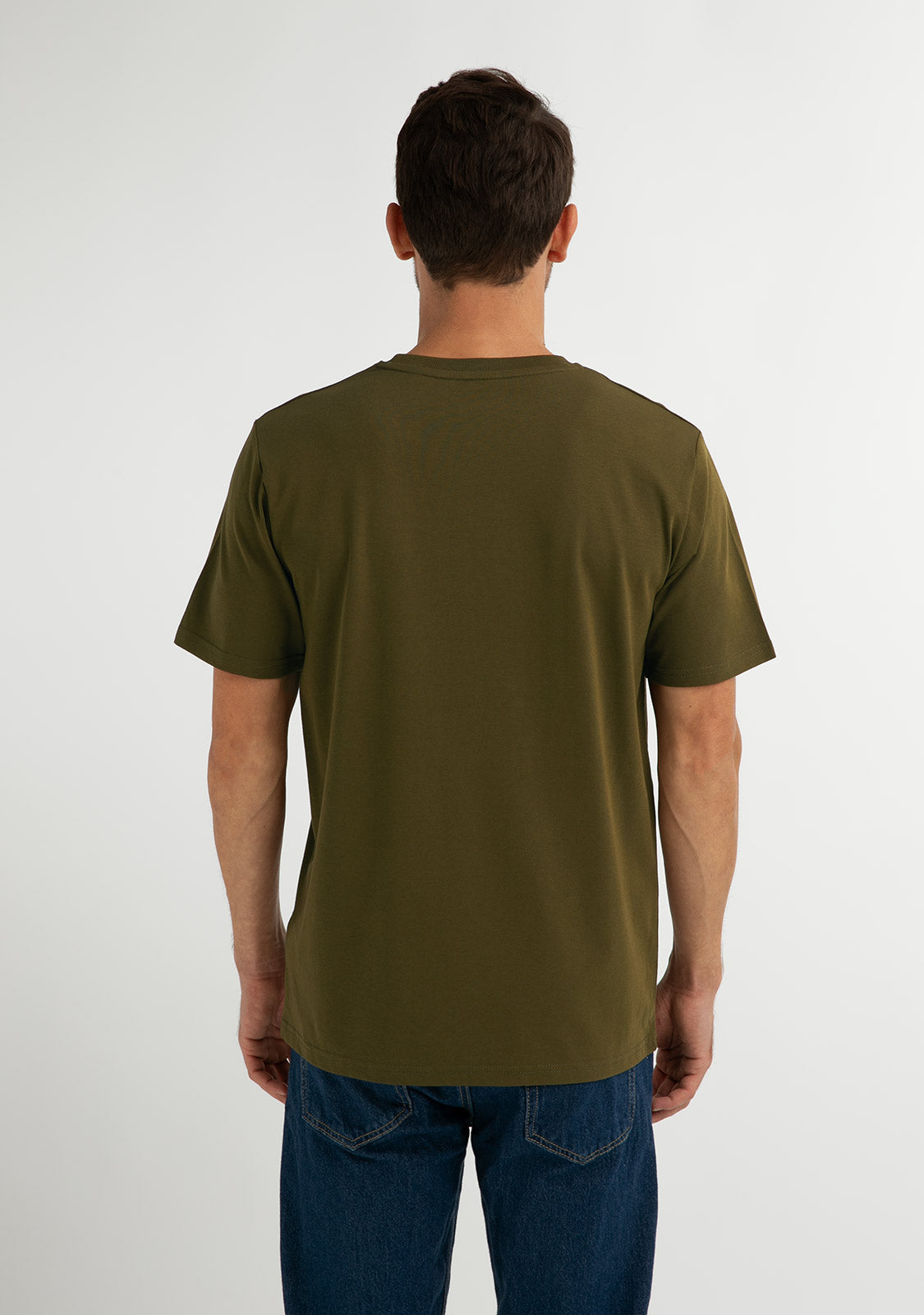 Flag T-Shirt Khaki / Lime