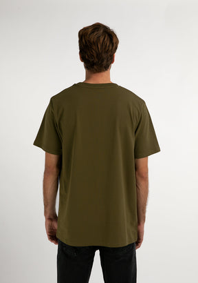 Logo Flag T-Shirt Khaki / Black