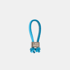 Keychain Jeroboam Leather Sky Blue/Metal